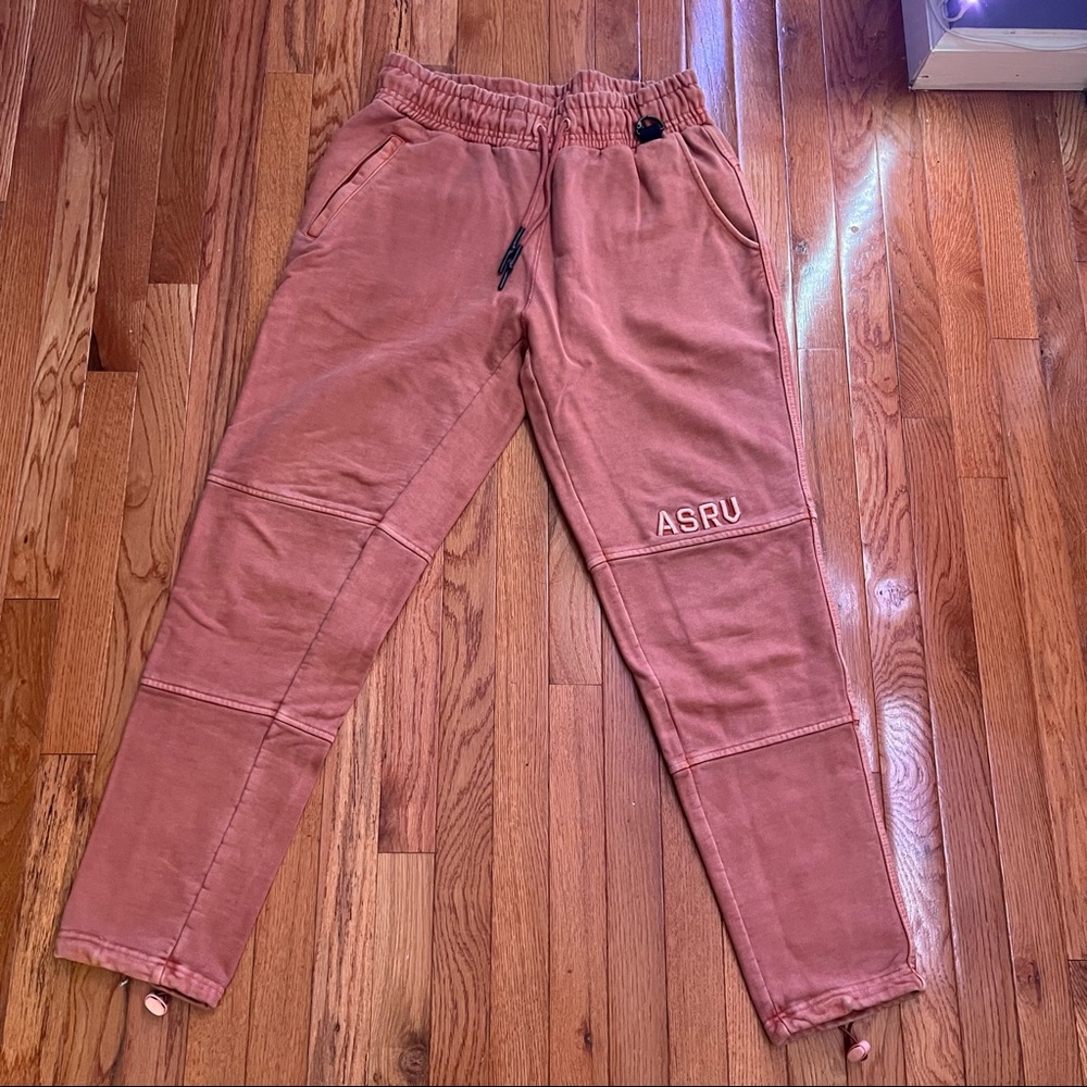 ASRV garment dyed joggers